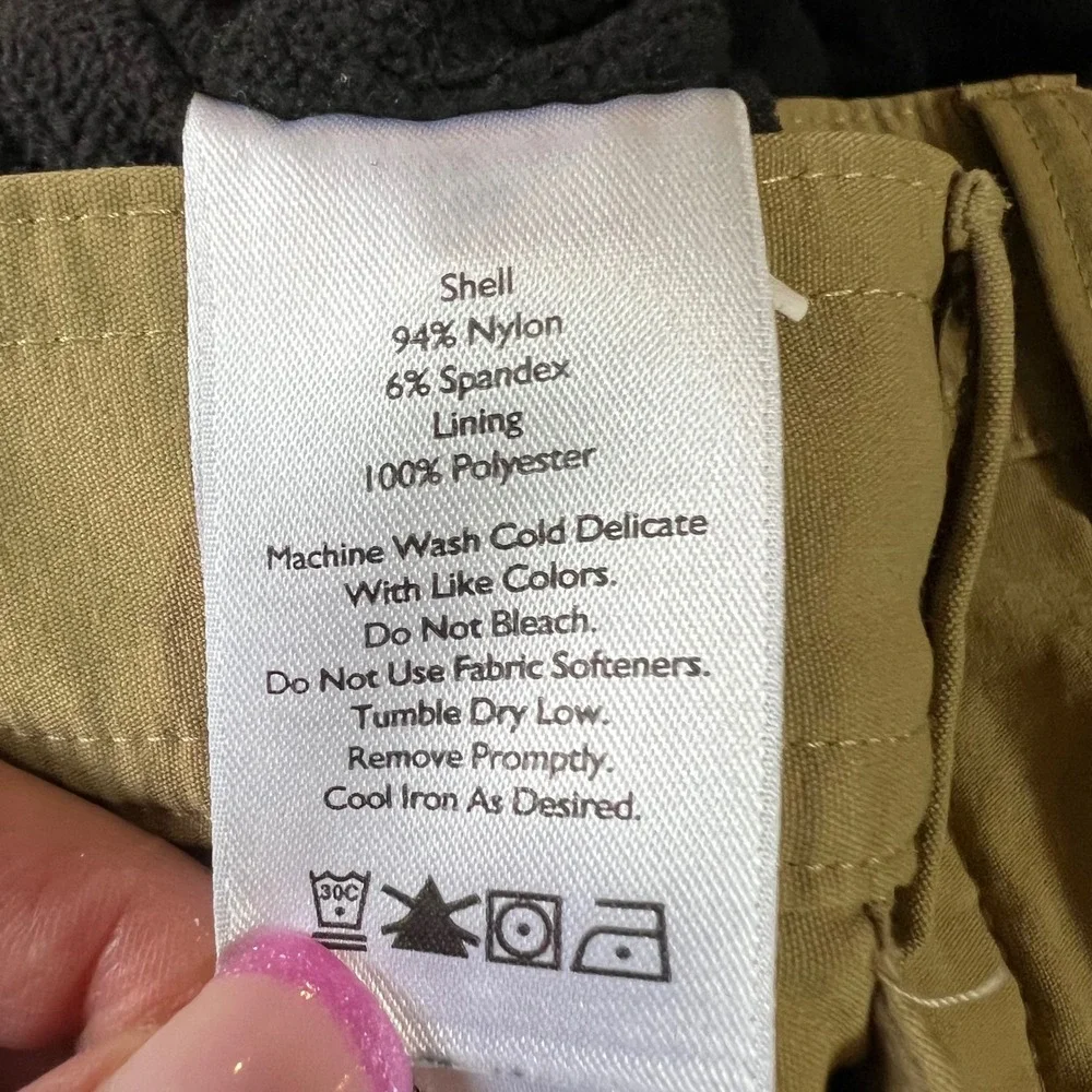 Eddie Bauer First Ascent Mens 38x30 Fleece Lined Guide Pants Tan‎ Hiking Gorp - Picture 7 of 9